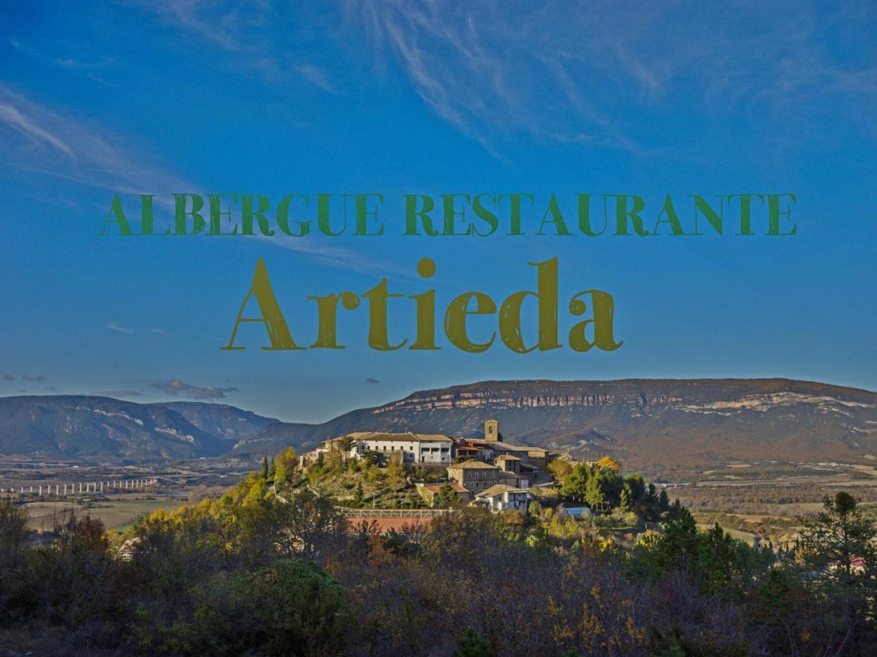 Albergue Restaurante De Artieda Buitenkant foto
